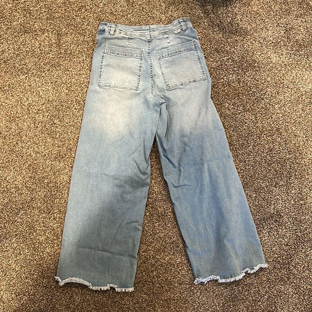 Billabong Side Kick Light Denim Wide Leg Jeans - Picture 3 of 3